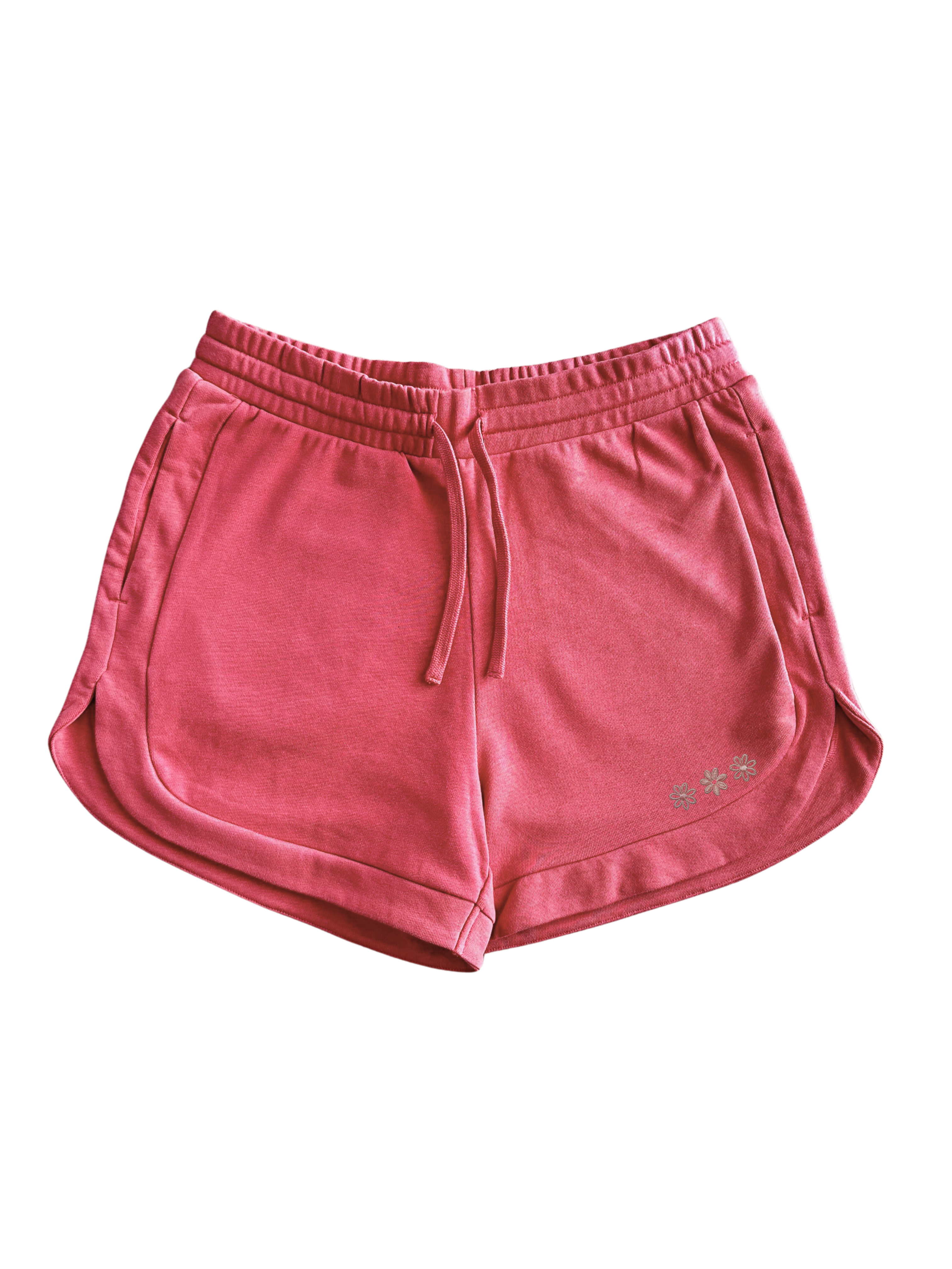Short Femme "French Terry" (300g/m²) ROSE ANTIQUE