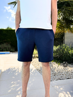 Short homme "L'Urbain" (300g/m²) BLEU NAVY