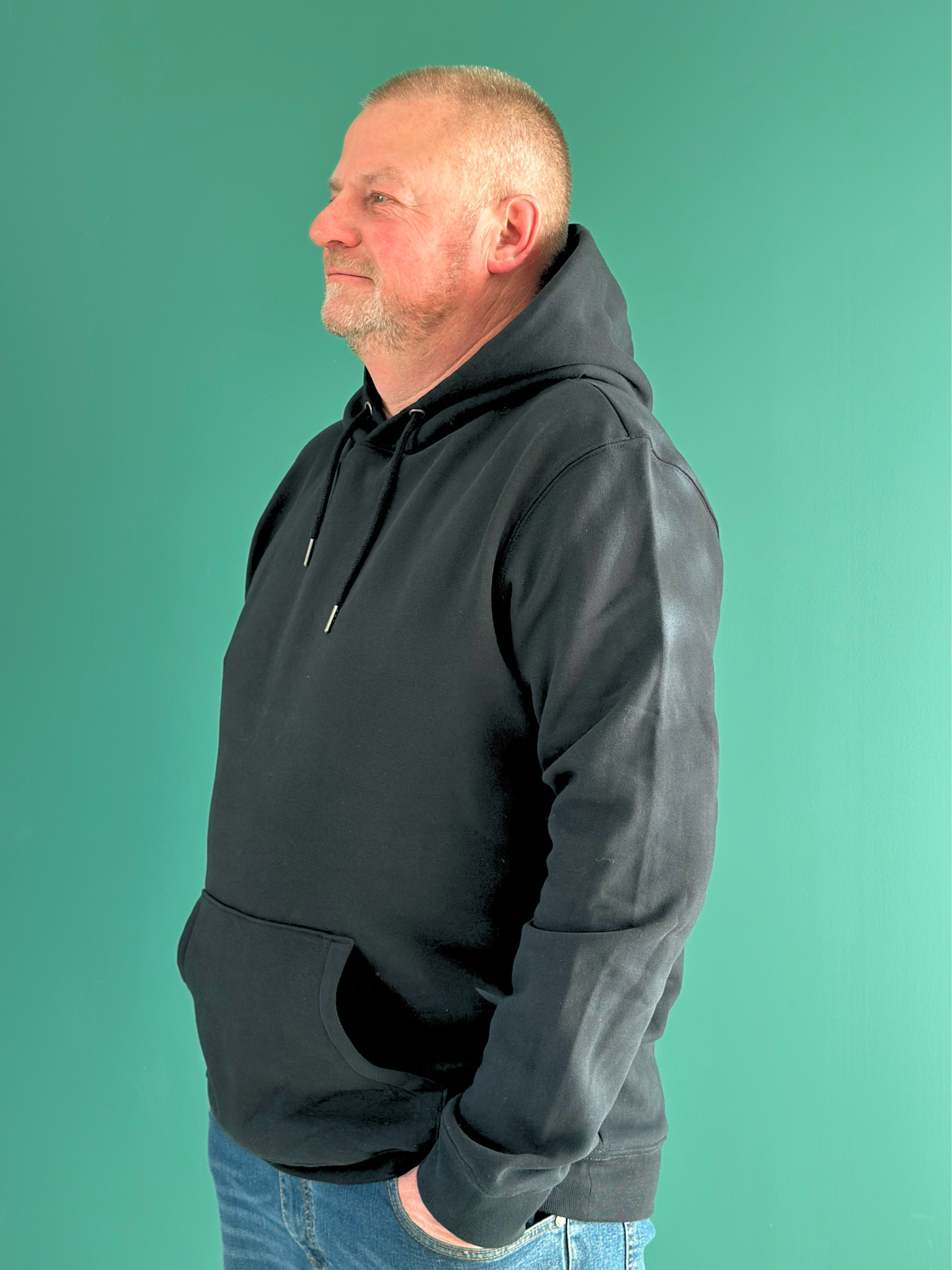 Hoodie "Héritage" – L'Ultra-Heavyweight (350 g/m²) NOIR