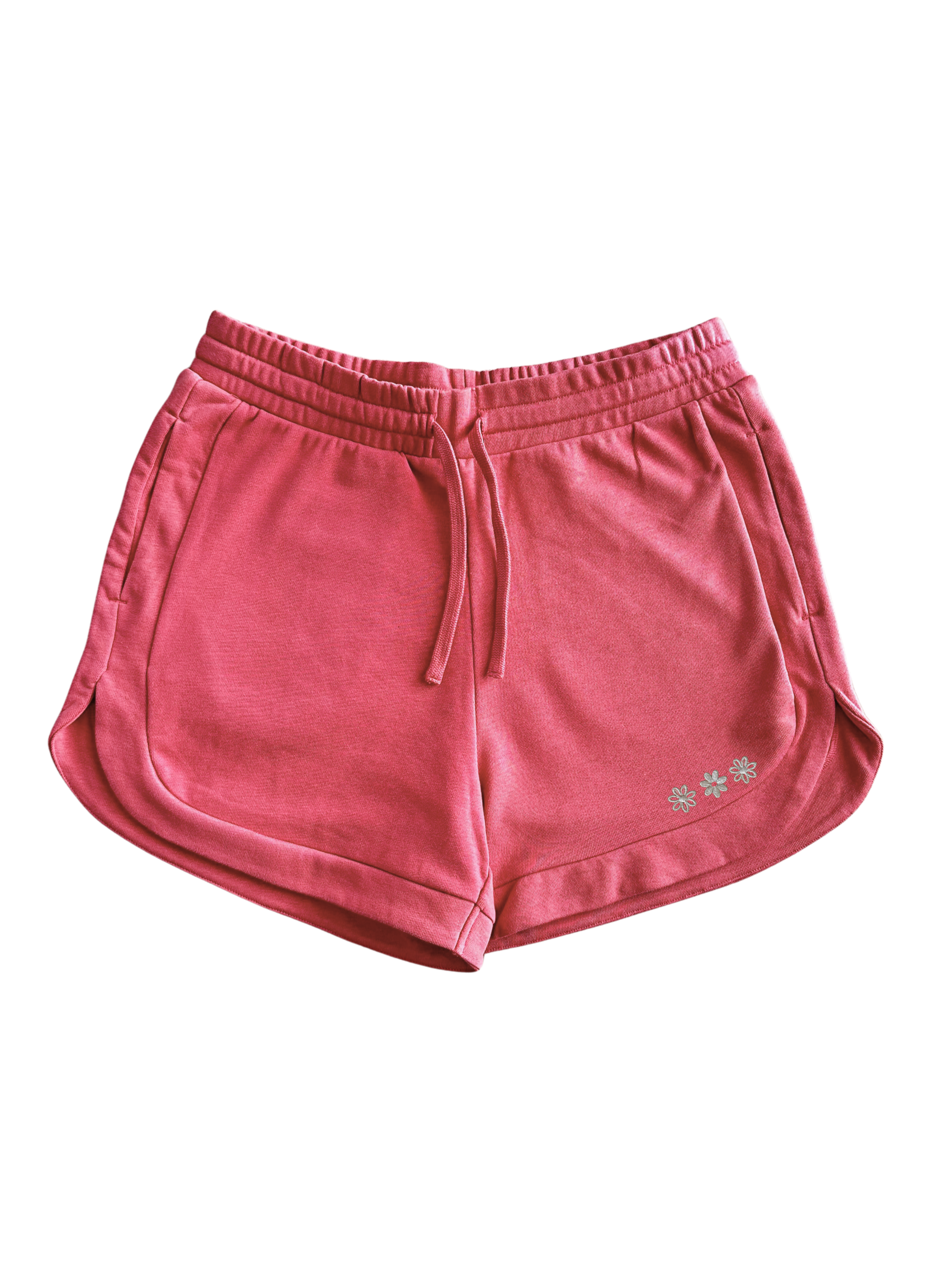 Short Femme "French Terry" (300g/m²) ROSE ANTIQUE