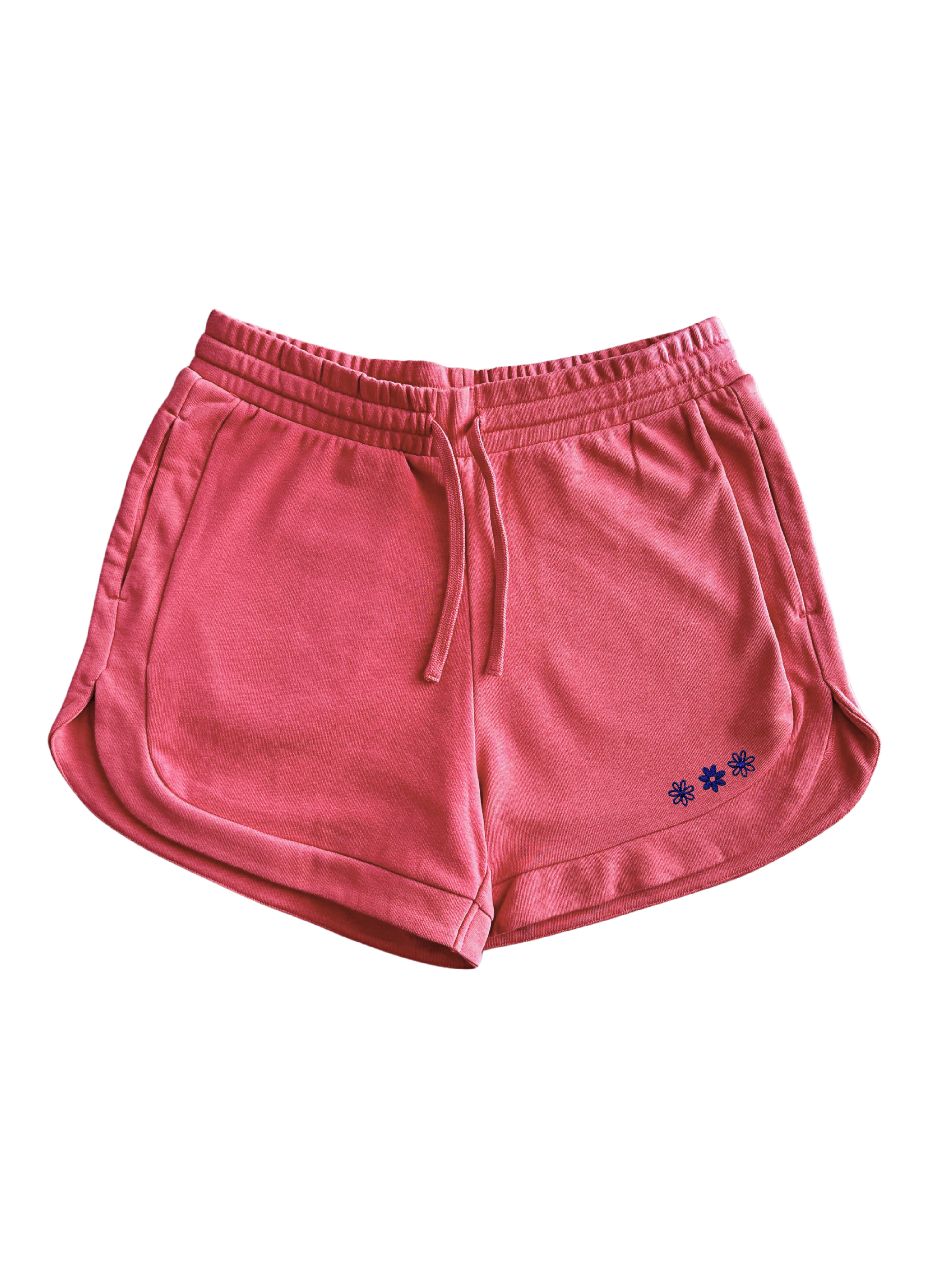 Short Femme "French Terry" (300g/m²) ROSE ANTIQUE