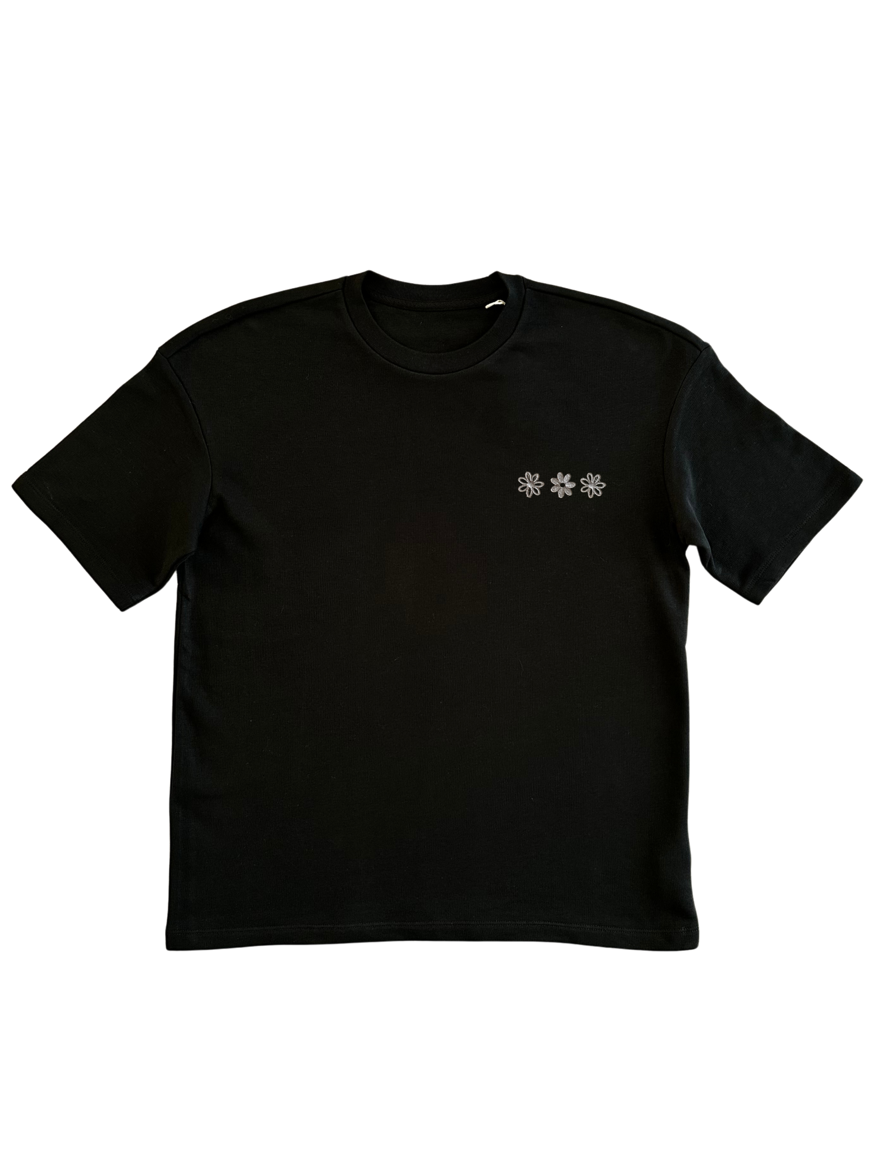 T-Shirt Oversize Ultra-Heavy unisexe – (300g/m²) NOIR