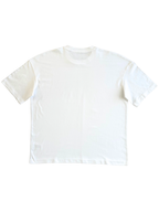 T-Shirt Oversize Premium unisexe – 100% Coton Bio (220g/m²) BLANC