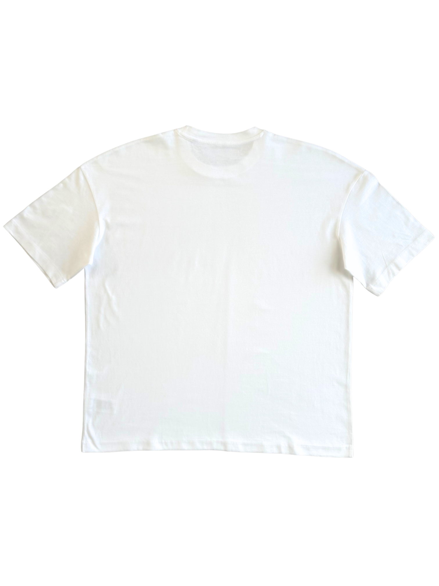 T-Shirt Oversize Premium unisexe – 100% Coton Bio (220g/m²) BLANC