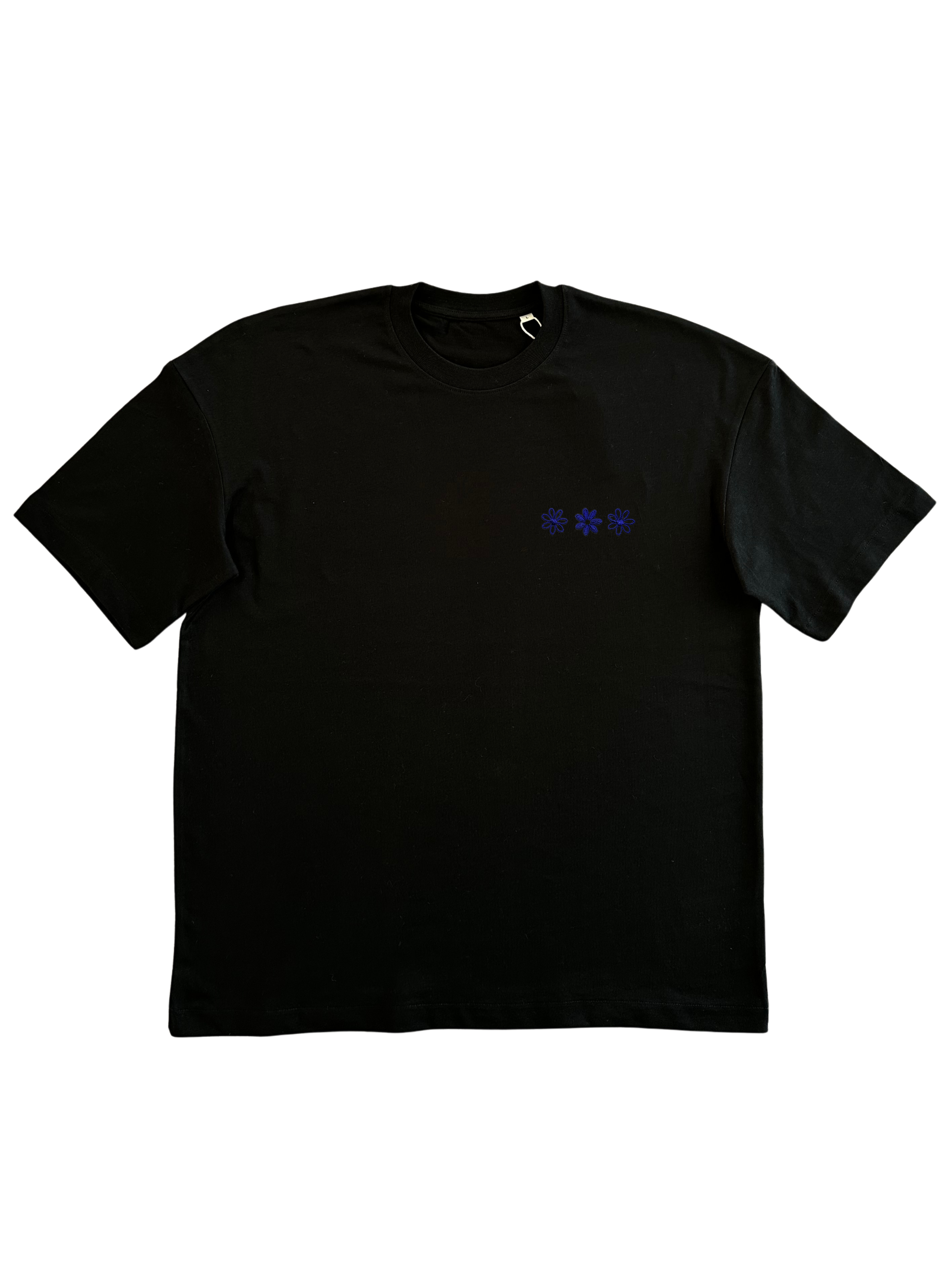T-Shirt Oversize Premium unisexe – 100% Coton Bio (220g/m²) NOIR