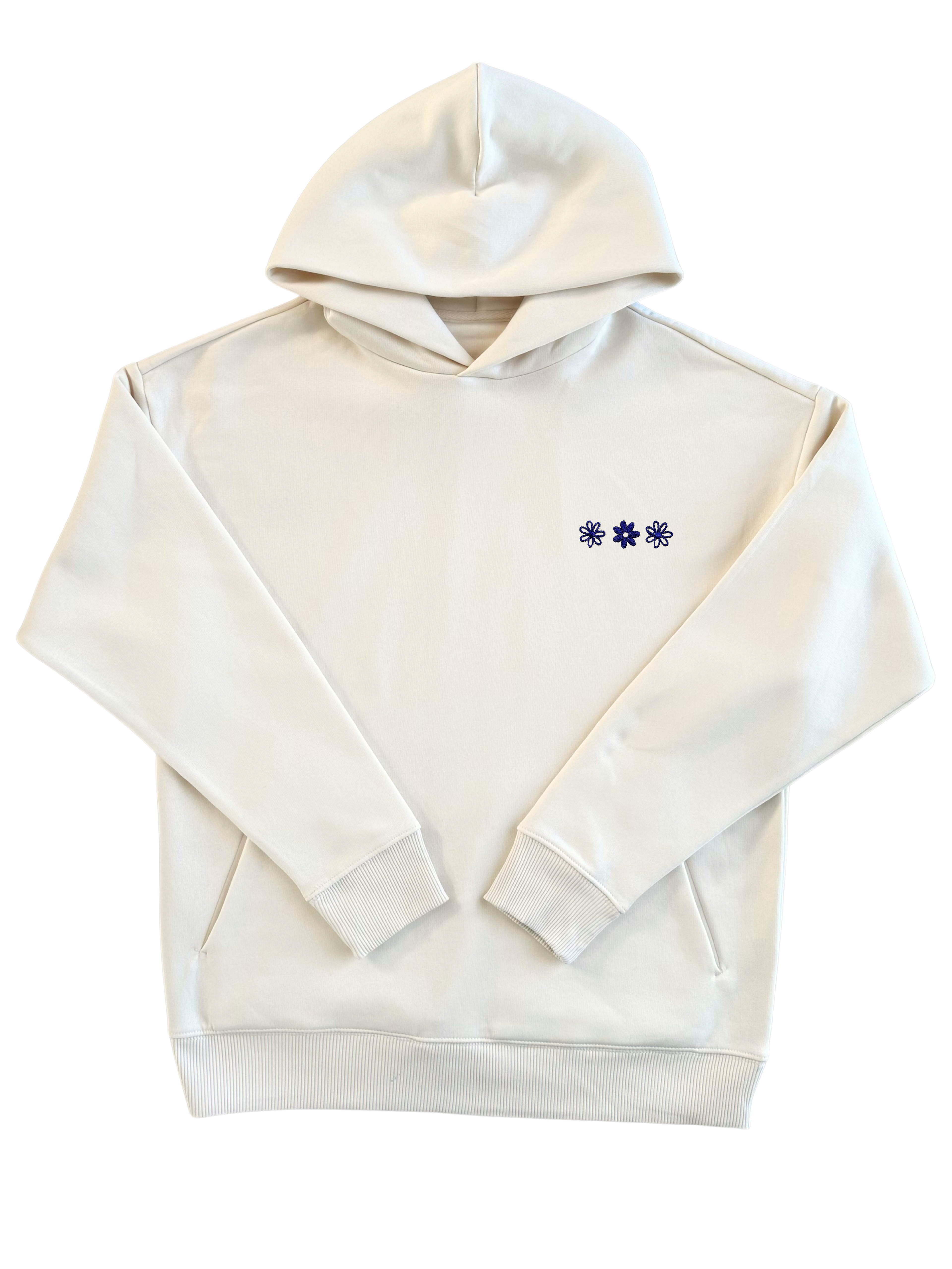 Hoodie Oversize "The Minimalist" – Molleton Premium (300g/m²) BEIGE