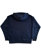 Hoodie Oversize unisexe "The Minimalist" – (300g/m²) BLEU
