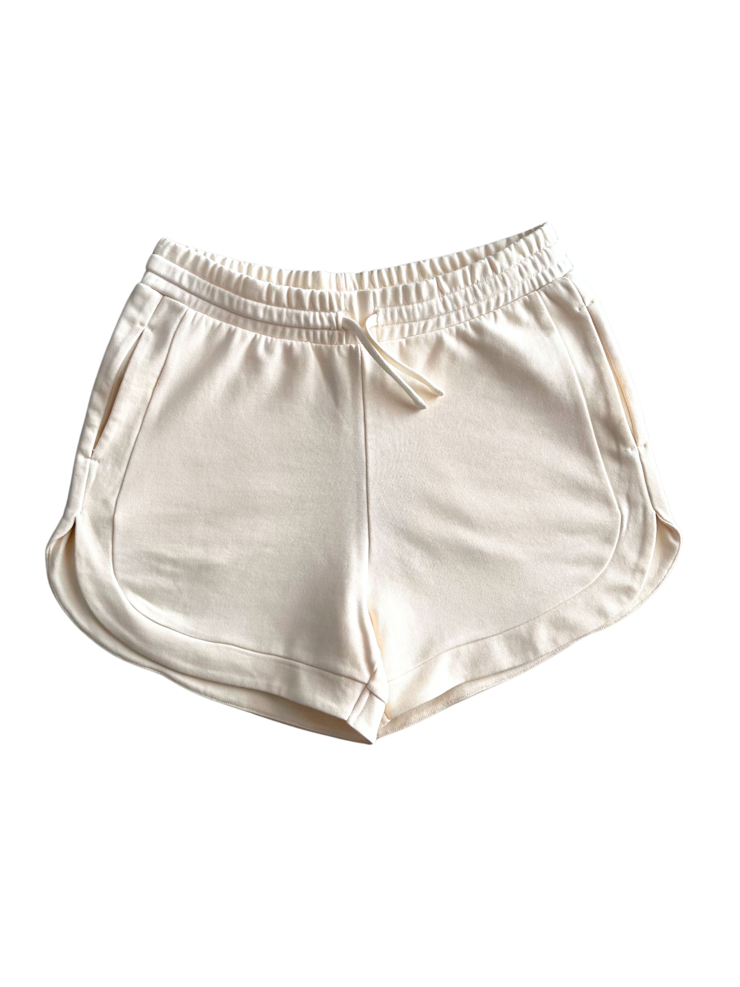 Short Femme "French Terry" (300g/m²) BEIGE