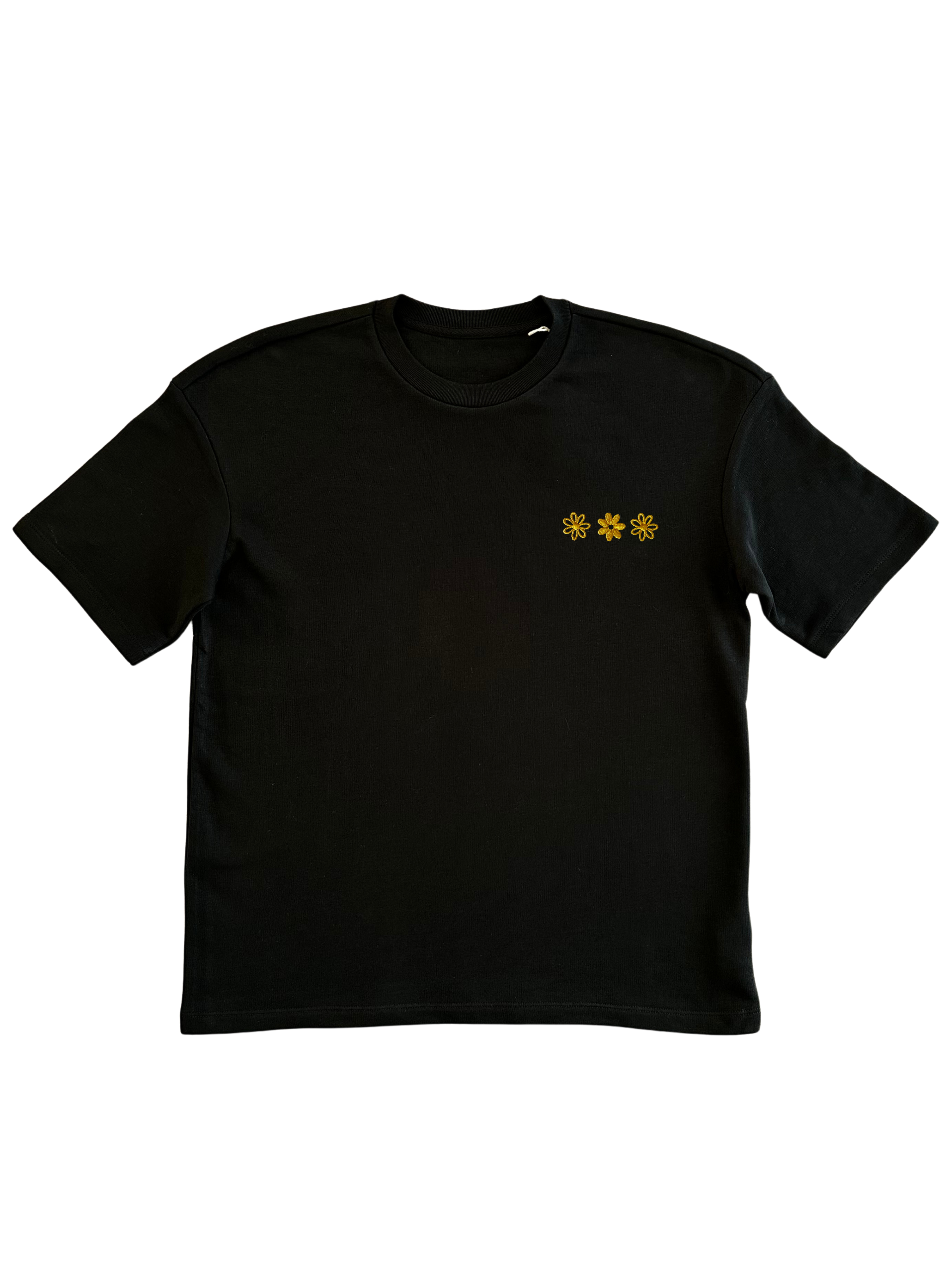 T-Shirt Oversize Ultra-Heavy unisexe – (300g/m²) NOIR