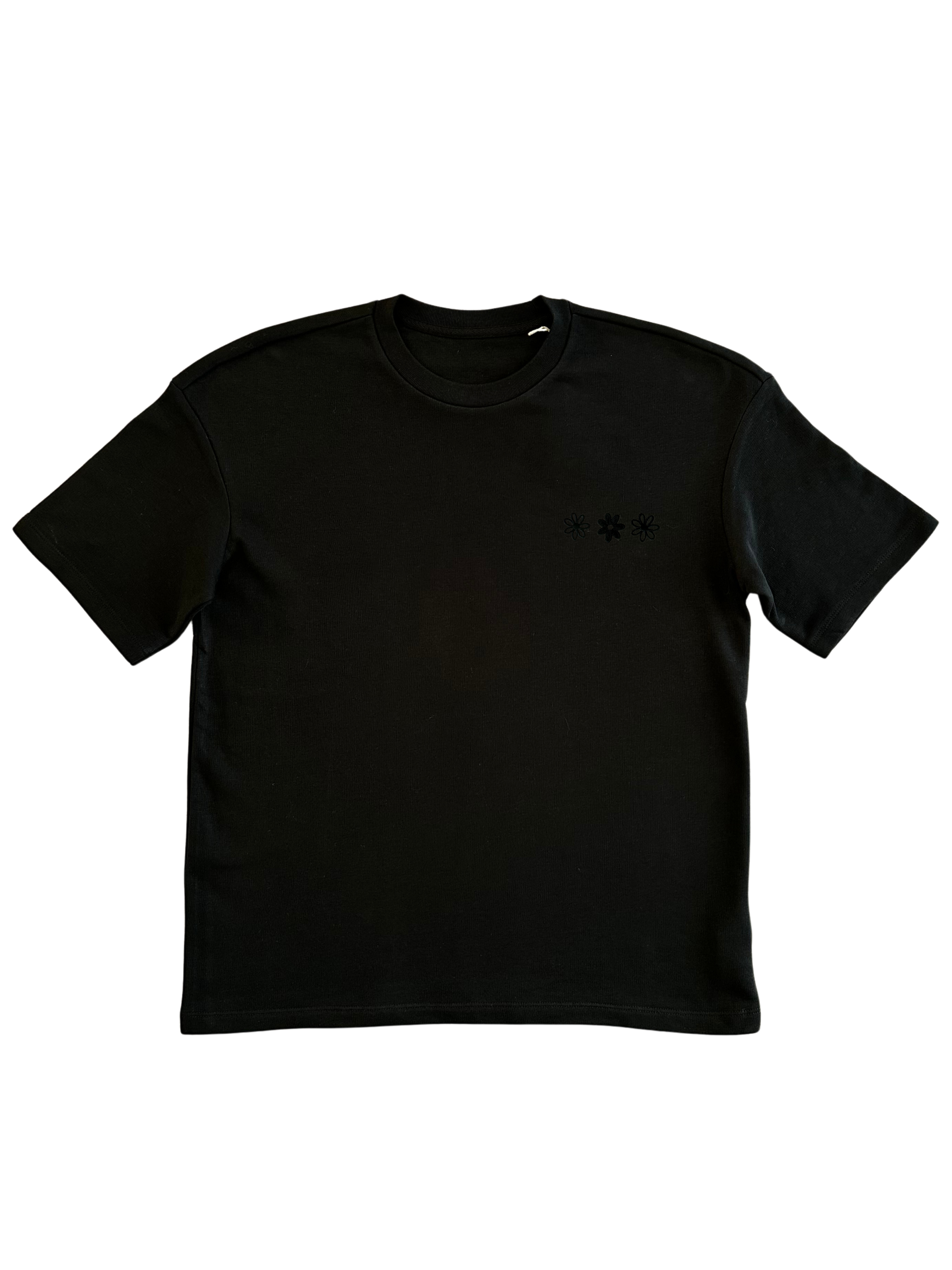 T-Shirt Oversize Ultra-Heavy unisexe – (300g/m²) NOIR