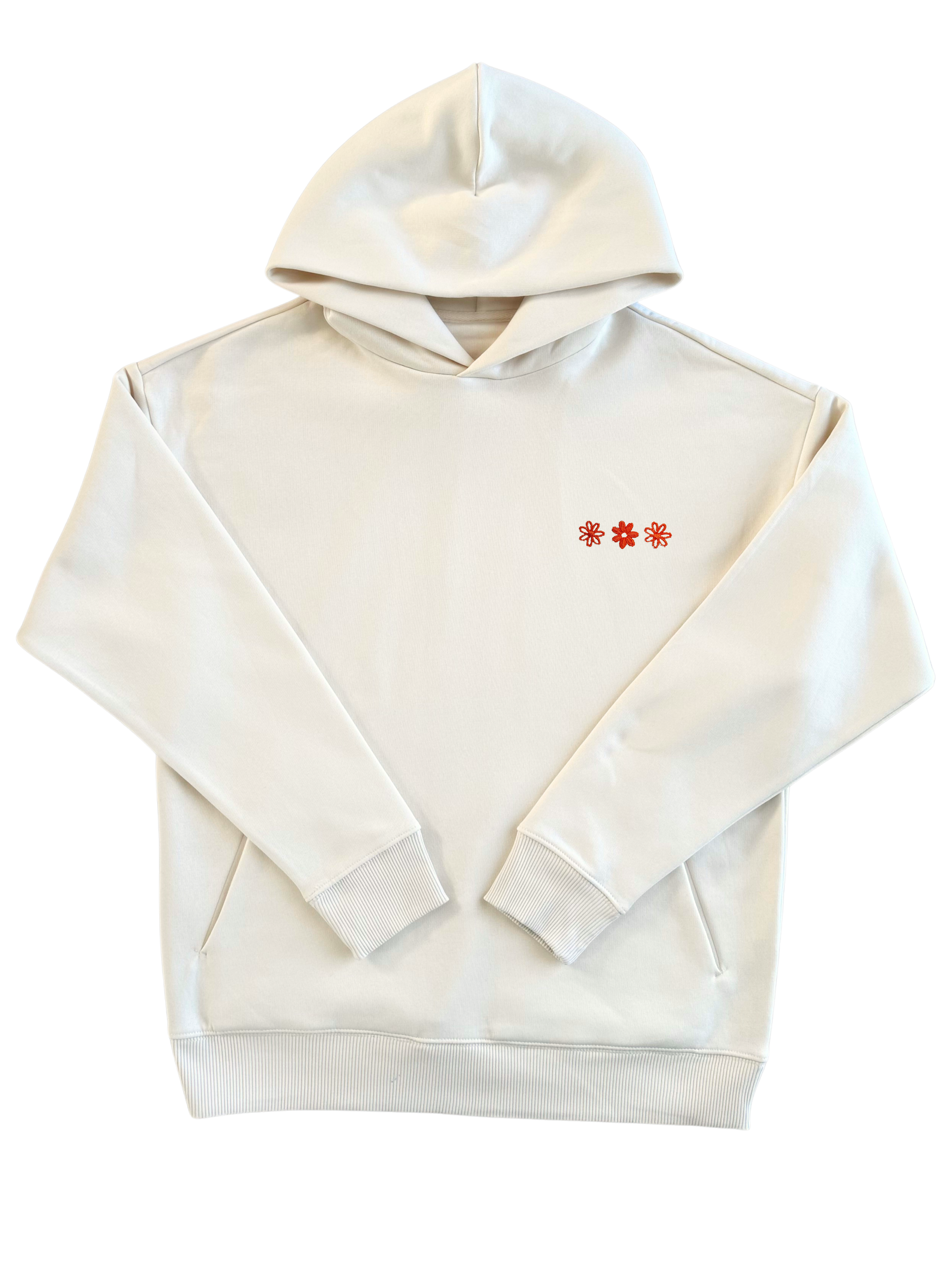 Hoodie Oversize "The Minimalist" – Molleton Premium (300g/m²) BEIGE