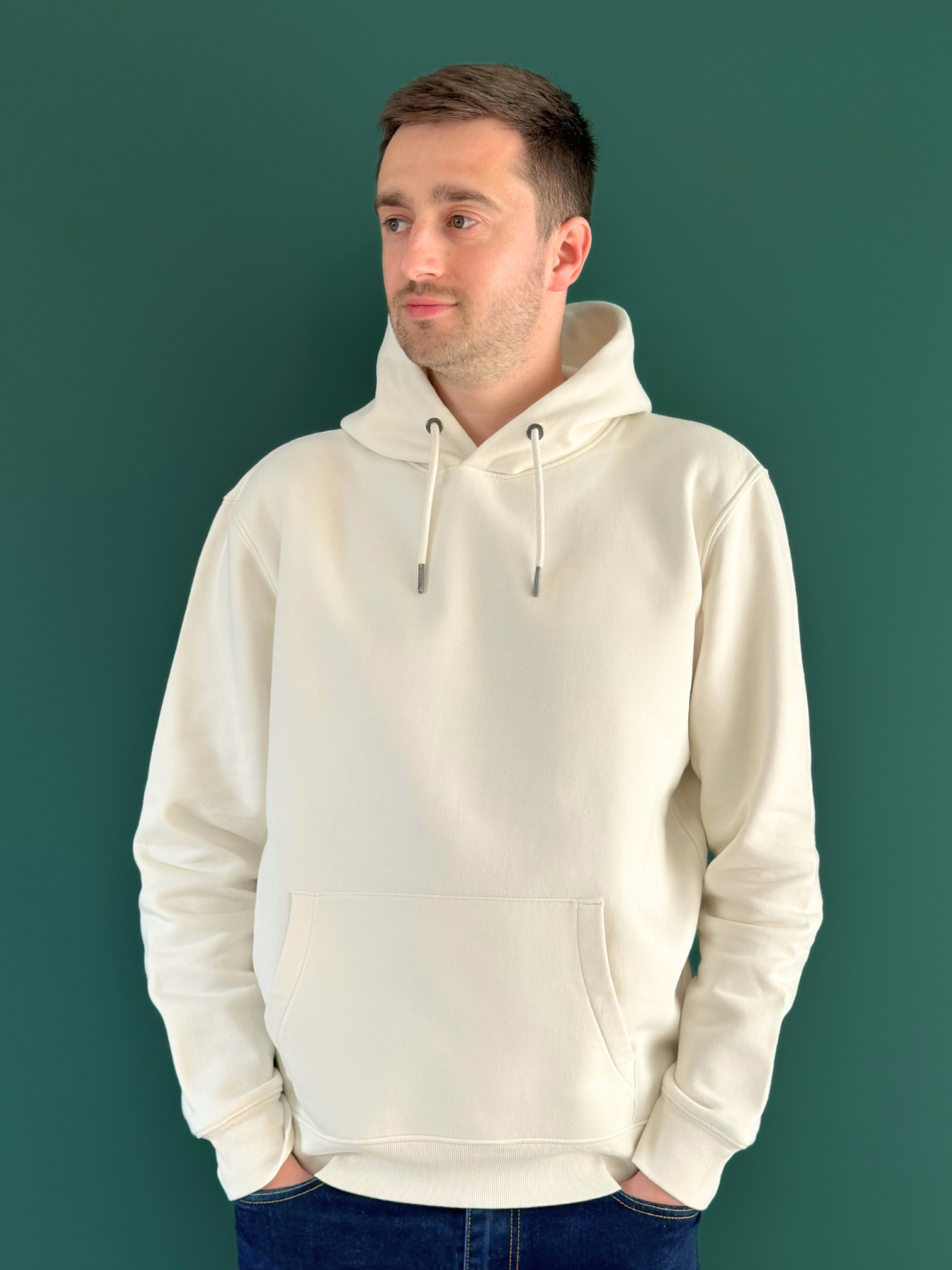 Hoodie "Héritage" – L'Ultra-Heavyweight (350 g/m²) BEIGE