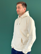 Hoodie "Héritage" unisexe – L'Ultra-Heavyweight (350 g/m²) BEIGE