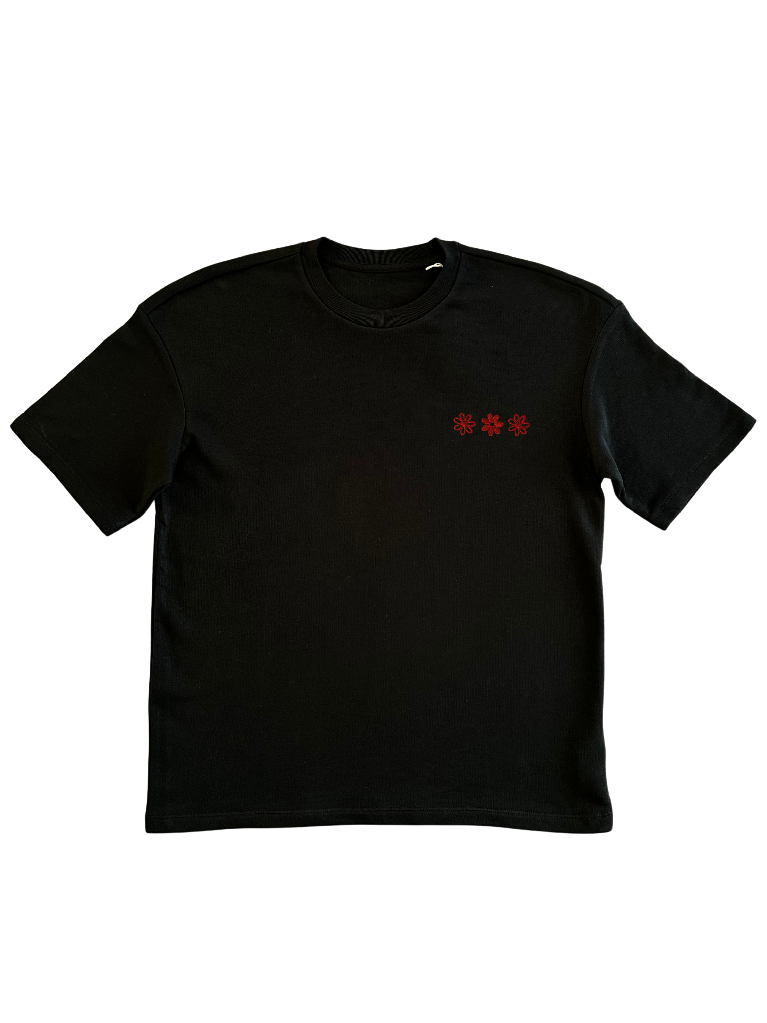 T-Shirt Oversize Ultra-Heavy unisexe – (300g/m²) NOIR