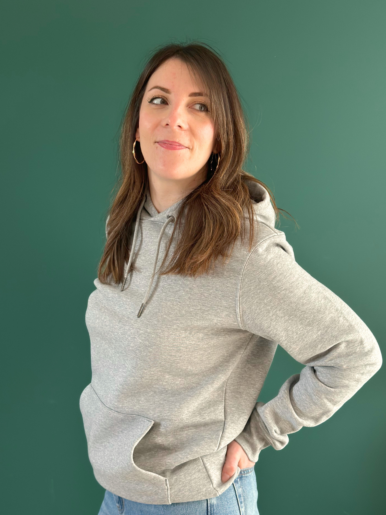 Hoodie "Héritage" – L'Ultra-Heavyweight (350 g/m²) GRIS