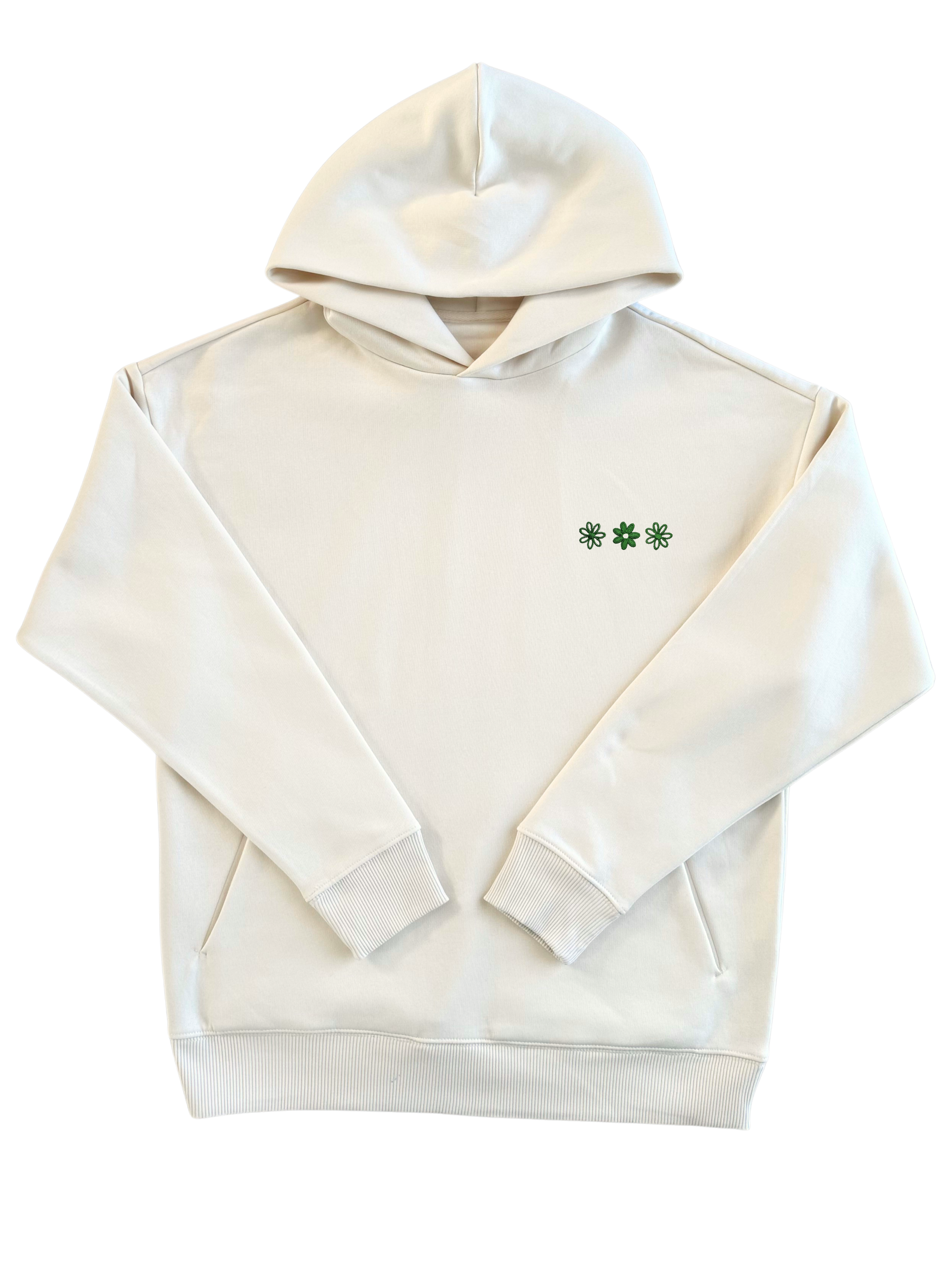 Hoodie Oversize "The Minimalist" – Molleton Premium (300g/m²) BEIGE