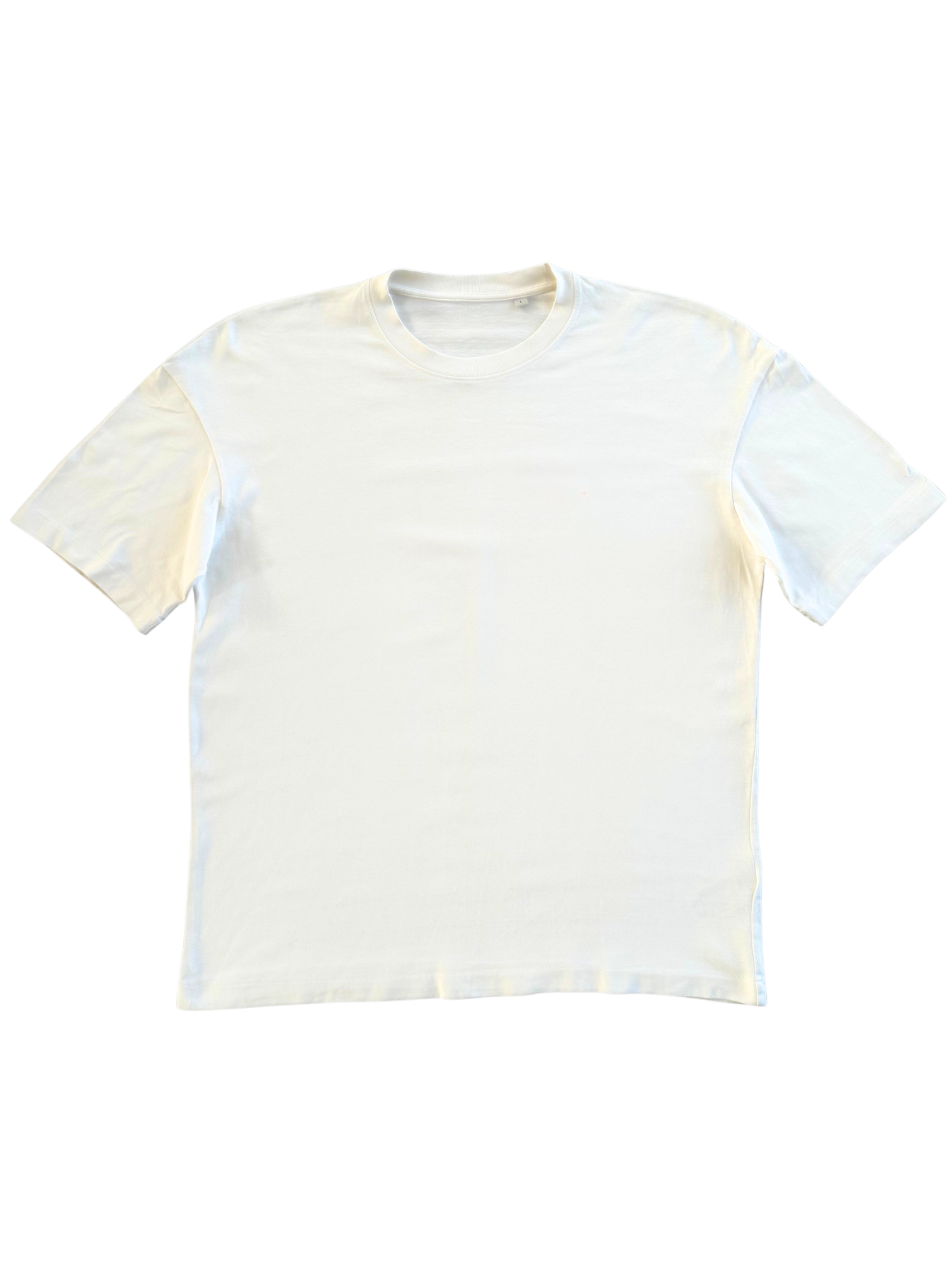 T-Shirt Oversize Premium unisexe – 100% Coton Bio (220g/m²) BEIGE